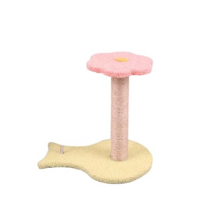 China Funny Stick Cat Toy Cat Claw Claw Stand Panel Stand Board Built-in Grasping Grabbing Funny Stick Climbing Column Small for sale