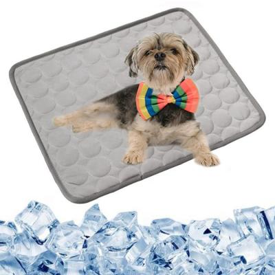 China Travel Factory Custom Summer Large Pro Non-Toxic Cats Bed Pet Cooling Mat For Dogs for sale