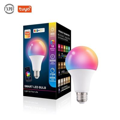 China High Efficiency Fxpot China Manufacturer Smart Remote App Control Tuya Bulb Lights Adjustable Led Smart Bulb for sale