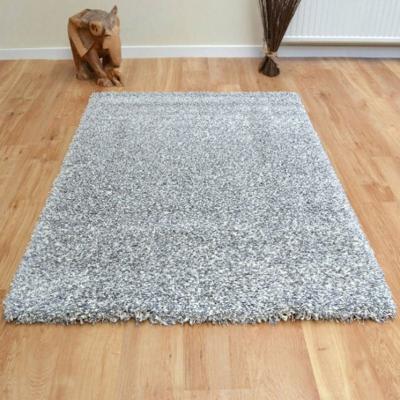 China Washable twilight rugs silver mix ivory Shaggy Rugs With Hight Quality for sale