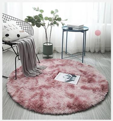 China Modern Pink Shaggy Plush Rug Blanket Rug For Living Room Floor Fur Rug for sale