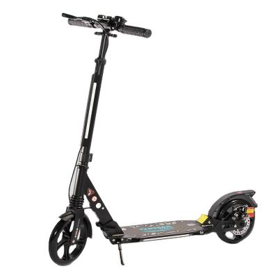 China Cheap Youth China OEM Manufacturer Wholesale 2pcs PU Wheels Scooters Foldable Kick Scooter for sale