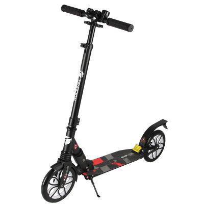 China Youth Big Wheel Adult Kick Scooter Easy Folding Smooth And Fast Ride For 12 Year Old for sale