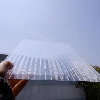 China Industrial Lightweight Plastic Roofing Sheets Polycarbonate Corrugated Diffuser Sheet for sale