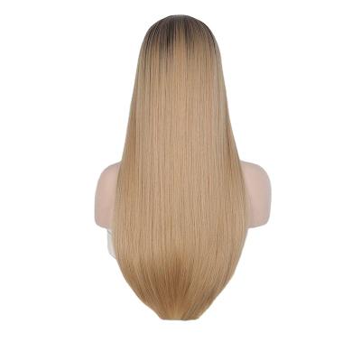 China Other Headwear Wholesale Cheap Price Matte Silk Material Quality Fiber Hair Wig With Bangs For Sale Online for sale