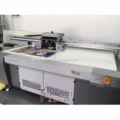 China Garment Shops UV Flatbed Printer Machine Digital Inkjet Printing for sale