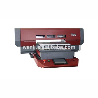 China Industrial digital flatbed machine factory mini small UV inkjet printer printing for sale