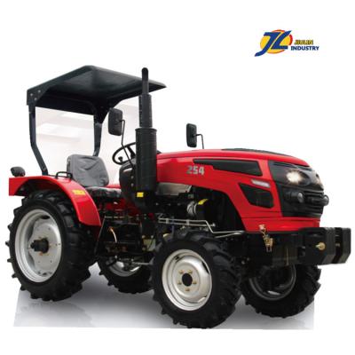 China Cheap Chinese Farm 24-230HP Small Tractors For Farming 24 Hp 25 Hp 4x4 Mini Farming Tractors With Jiulin Front Loader for sale