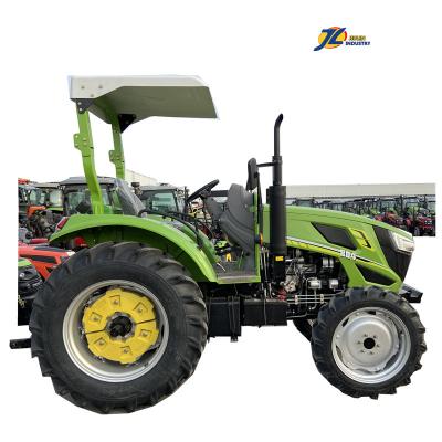 China Farm Agriceltural 4x4 Mini Farming Tractors Agricolas 4wd Farmer Building Material Stores JIULIN Small Tractors Compact Agriculture Multifunctional Tractor for sale