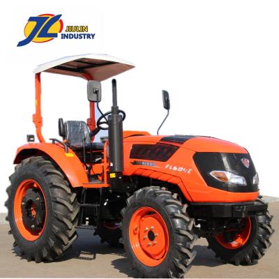 China Farms CHINA JIULIN Hot Sale Factory Price 2WD 4WD 60HP Agricultural Machinery Good Quality Farm Tractor With Front Loader for sale