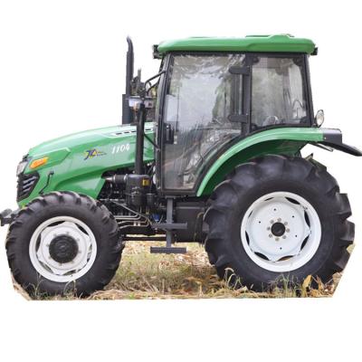 China Construction Material Shops Tractors 1104 wd-40 wd40 1104HP 90 Hp 70hp 4WD Farm Tractor Small With Front End Loader Farm Tractor for sale