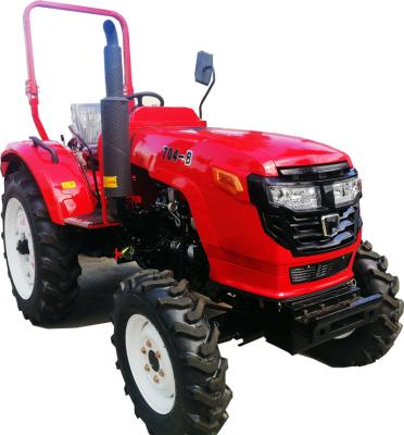 China Cultivate 454A high quality and hot sale tractors for agriculture 4X4wd 40HP 45HP 50HP wheeled tractors and implement wd-40 wd40 4wd for sale