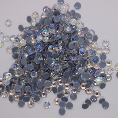 China Flatback ABTOP hotfix crystal rhinstone volume in flat back stones for garment decration for sale