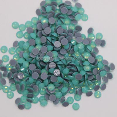 China Bulk Flatback Hotfix Rhinestone Iron On Glass Crystal Beads For Hot Transfer Design for sale