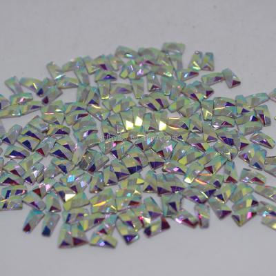 China Wholesale ABTOP Glass crystal hotfix rhinestone rhinestone non in flat back crystal AB for sale