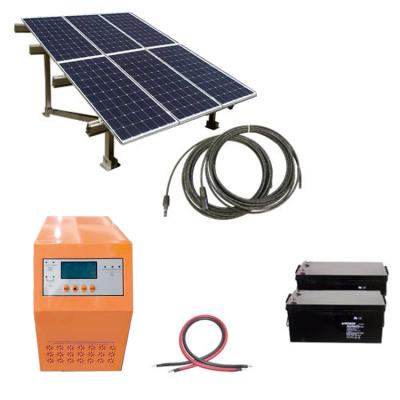 China High Grade Efficiency 3kw PV Home Solar System 3000w Off Grid Solar Power System 3kw Home Solar PV Module for sale