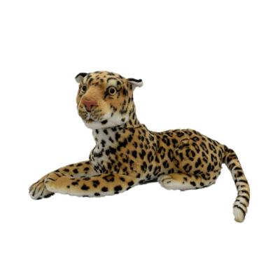 China Gift Kids Toys Sample High Quality Jungle Stuffed Cute Leopard Stuffed Animal Toy for sale