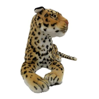 China Gift Children Toys Animal Model Plush Cheetah Plush Stuffed Toys Plush Toy Leopard for sale