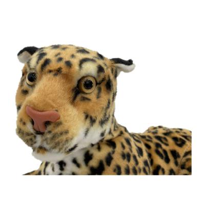 China Gift Kids Toys Professional Manufacturer Quality Materials Stuffed Animal Custom Plush Leopard Toy for sale