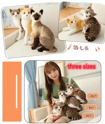 China Gift Kids Play French Lavender Microwavable Scented Calico Cat Toy Stuffed Animal Plush Cat Plush Toy for sale