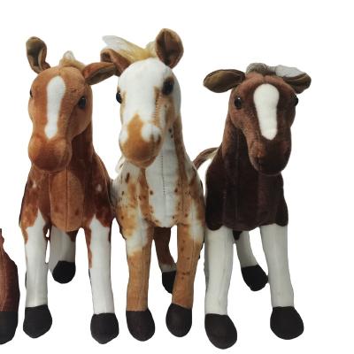 China Gift Kids Toys Stuffed Pony Horse Soft Custom Stuffed Plush Forest Toy Baby Pony Stuffed Animal Toy for sale