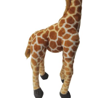 China Gift Kids Toys Custom Yellow Plush Animal Toy Stuffed Realistic Giraffe Toys for sale