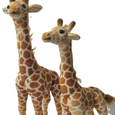 China Gift Children's Play Toys Animal Soft Plush Toy Doll Gift Stuffed Plush Giraffe Lovely for sale