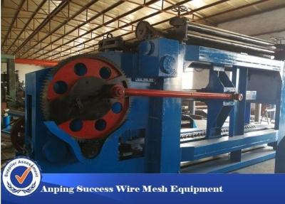 China Heavy Duty Hexagonal Wire Mesh Weaving Machine Low Noise 4300mm Width for sale