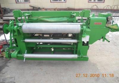 China Stainless Steel Welded Wire Mesh Machine For Rolled Wire Mesh Green Color for sale