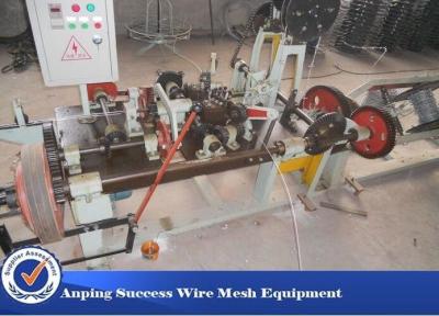 China Motor 2.2kw High Speed Barbed Wire Machine For Producing Single Stranded Barbed Wire for sale