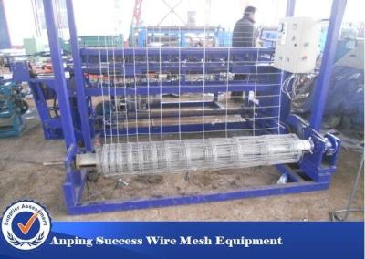 China High Speed Cattle Fence Machine , Grassland Fence Making Machine Small Size for sale