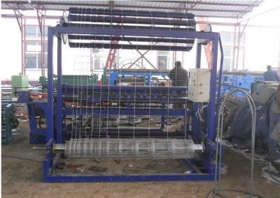 China Hinge Joint Galvanized Wire Mesh Weaving Machine 1.8 - 2.5mm Wire Diameter for sale