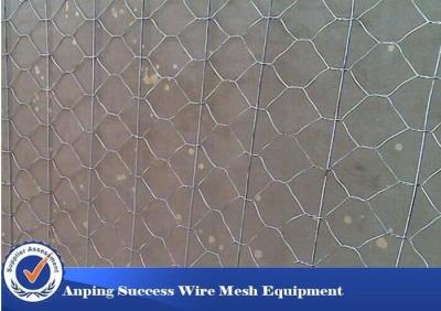 China Multi Function Rock Baskets Wire Mesh , Rock Gabion Baskets Silver Green Color for sale