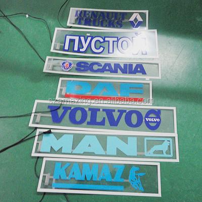 China Music Controller Sound Light Custom Design EL Foil Car Sticker Car Logo Sticker EL Sticker for sale