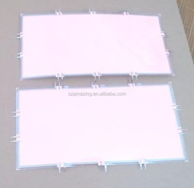 China cuttable el sheet el light sheet el backlight el sheet with inverter and 50cm DC12V connector 20*10cm for sale