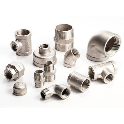 China Food industry 304 321 stainless steel tube fittings 316l pipe fitting stainless steel tube fittings ASTM A312 TP304 for sale