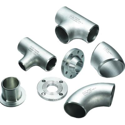 China Food Industry Piping Materials Pipe Fittings SS304/316 Sanitary Stainless Steel Pipe Fittings Threaded Side Tee For Water Supply for sale