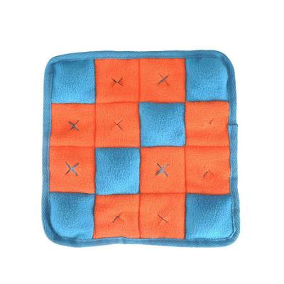 China Sustainable Custom Design Eco Friendly Washable Anti Slip Cute Puzzle Nose Mat For Dogs for sale