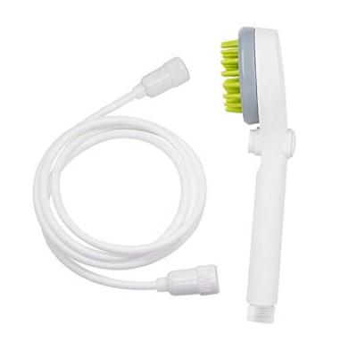 China Sustainable Pet Massaging Brush Shower Sprayer for sale