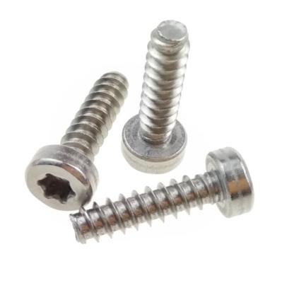 China Head Machine M5 Stainless Steel Flat Screws T30 Torx Flat Threads Fastener for sale