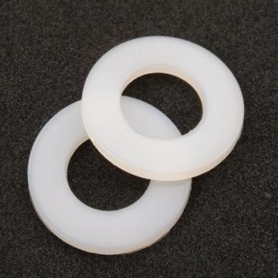 China Custom PA Nylon Plastic Flat Washers For Axle Bolts Fastening Standard 15mm for sale