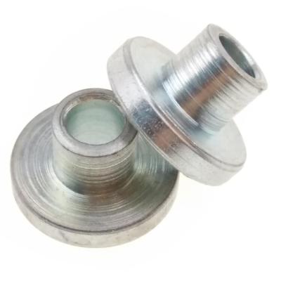 China Industry General Round M5 Threaded Shoulder Nuts Galvanized Steel Flange Metal Fastener for sale