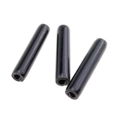 China Spring Steel Harden Spring Steel Pins Fastening Black Coiled Pin Standard Light Type 4 X.25 for sale