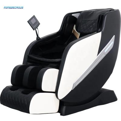 China NINGDECRIUS Factory 4D Weightless Shiatsu Luxury Heating SL Weightless Electric Full Body Massager Kneading Tapping Chair for sale