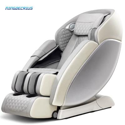 China Ningde Crius 2021 Best Full Body Double SL 4D Office Massage Chair Electric Luxury Foot SPA Weightless Massager Office Chair for sale