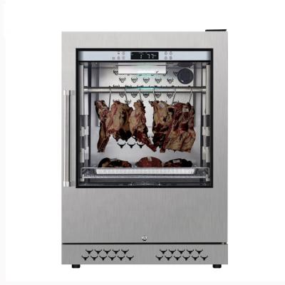 China Hotel Stainless Steel Ager 304 Dry Refrigerator Meat Cooler Beef Aging Display Cabinet for sale