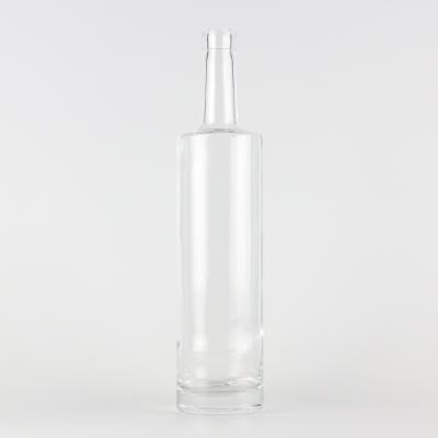 China Round Shape Extra Quality Grade Top Grade Liquor Empty Flint Bottle Price 750ml for sale