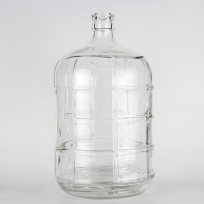 China Agriculture hot sale flint color 5 gallon carboy glass use for moutain water for sale