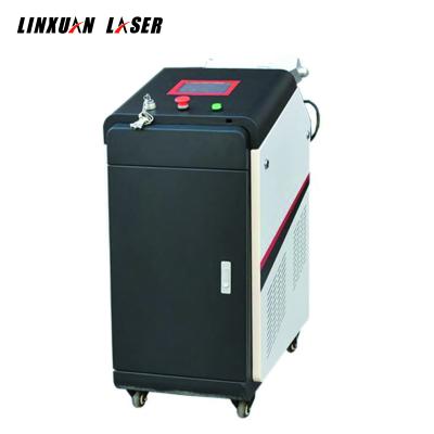 China Stainless Steel Germany Ipg Laser Source 1000W 500W Fiber Laser Metal Cleaning Machine For Rust Removal for sale