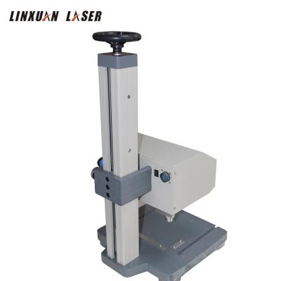 China Factory Wholesale Metal Dot Peen Marking Machine Price Metal VIN Code 0.01-2.0mm 0.2-0.5mpa 32*42*64cm Supplied 2 Years Linxuan 80mm/s for sale